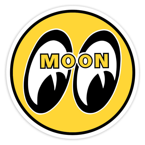 Aufkleber: Mooneyes Klassisches Logo