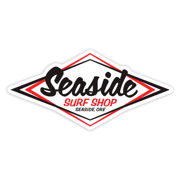Aufkleber: Seaside Surf Shop Oregon