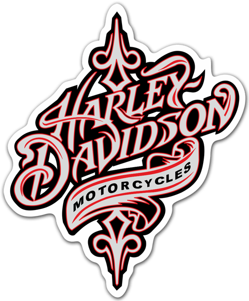 Aufkleber: Harley Davidson Motorcycles