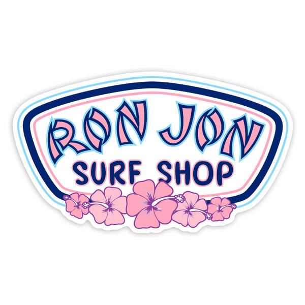 Aufkleber: Ron Jon Surf Shop Hibiscus