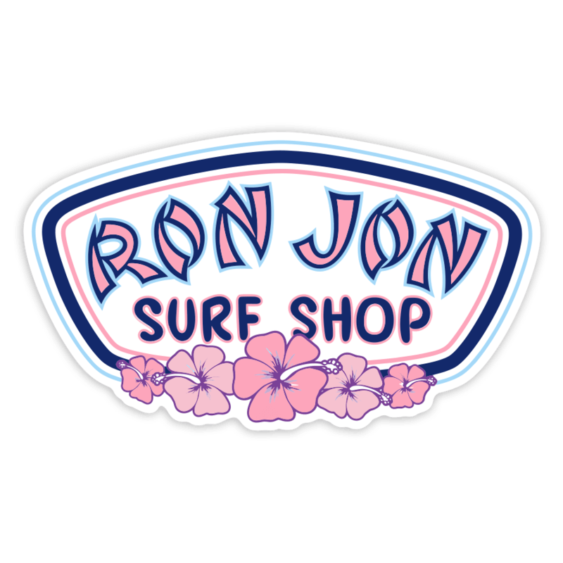 Aufkleber: Ron Jon Surf Shop Hibiscus