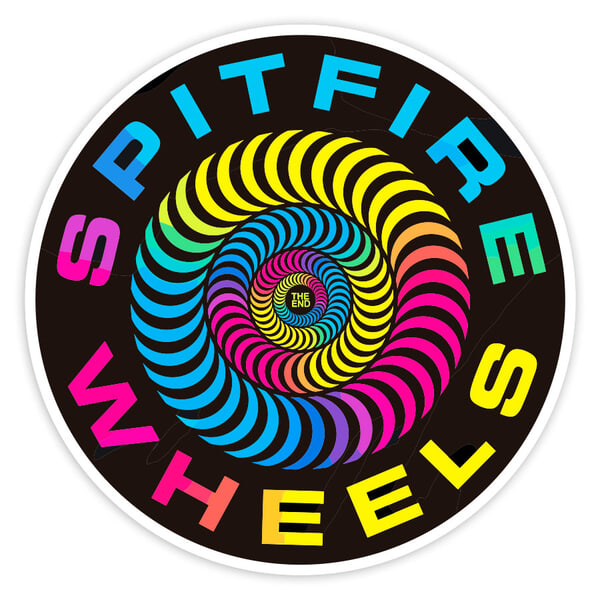 Aufkleber: Spitfire Wheels Spirale