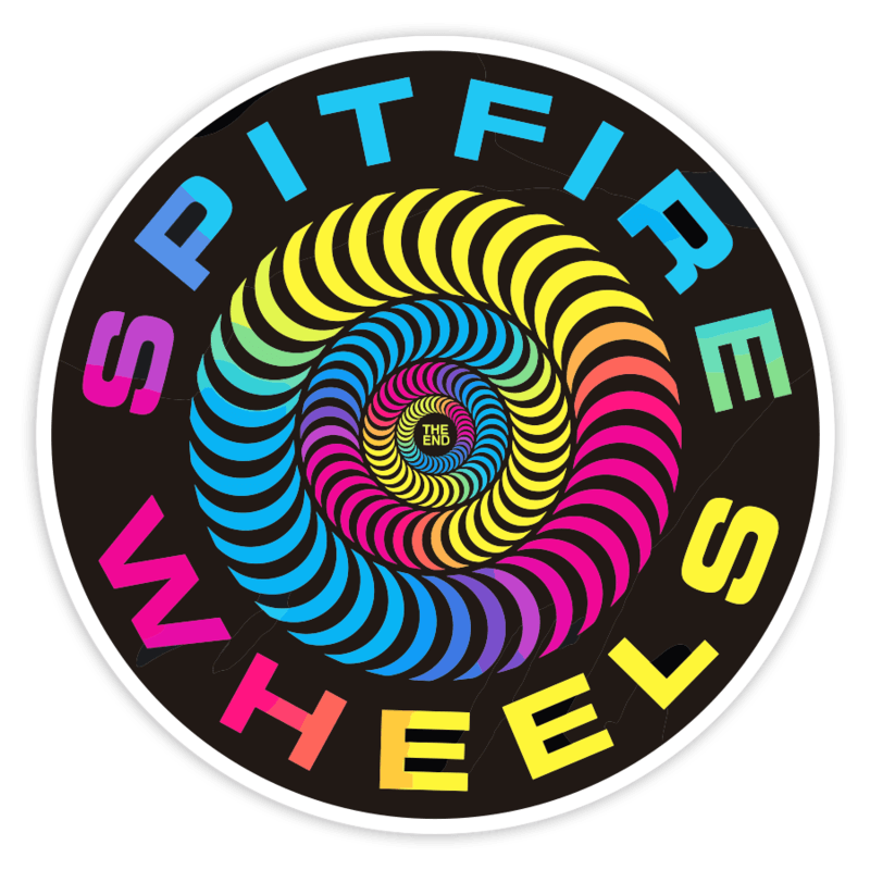 Aufkleber: Spitfire Wheels Spirale