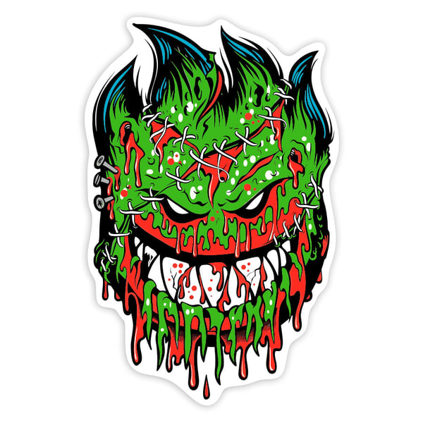 Aufkleber: Spitfire Wheels Zombie