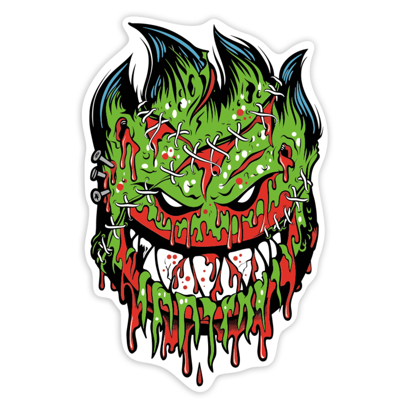 Aufkleber: Spitfire Wheels Zombie