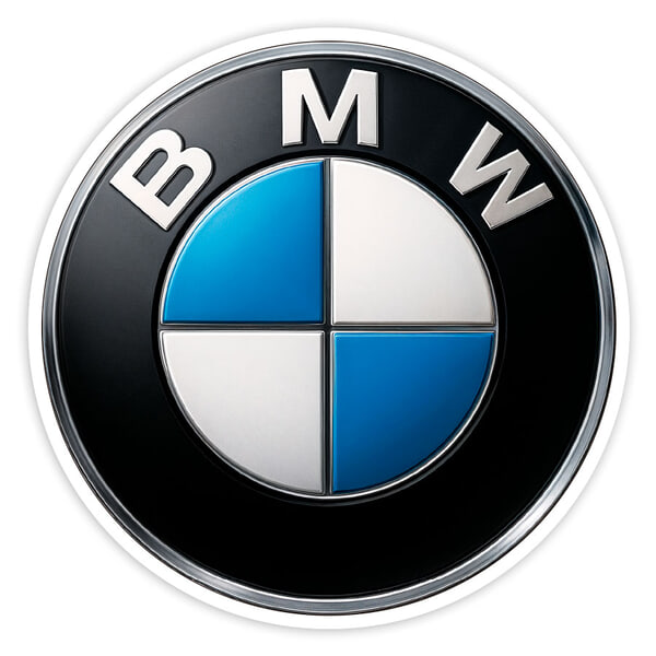 Aufkleber: Klassisches BMW Logo