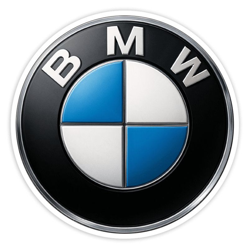 Aufkleber: Klassisches BMW Logo