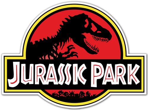 Aufkleber: Jurassic Park