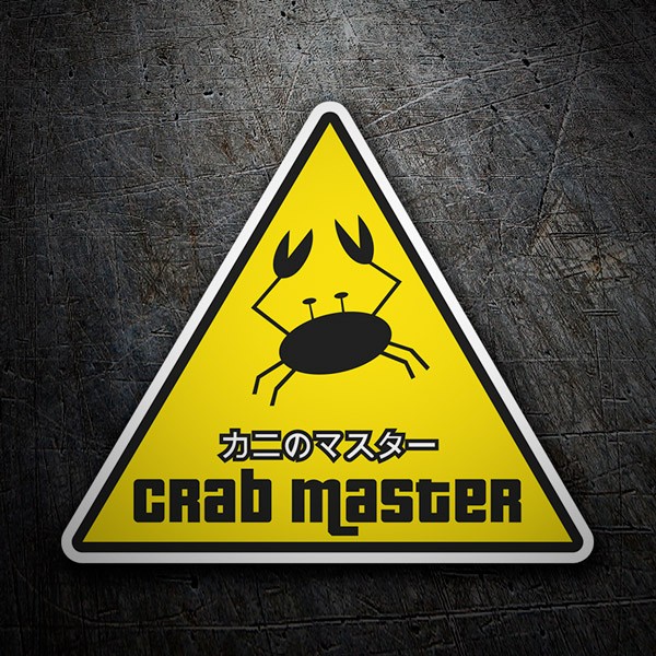 Aufkleber: Crab Master