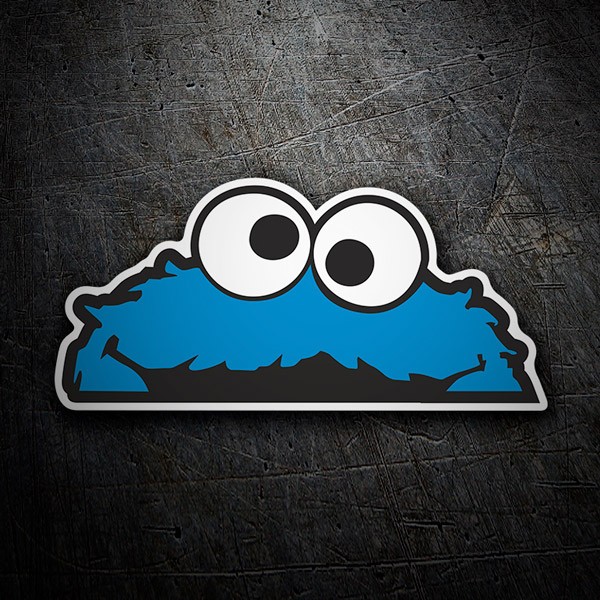 Aufkleber: Cookie Monster