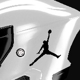 Aufkleber: Schattenriss Air Jordan (Nike) 5