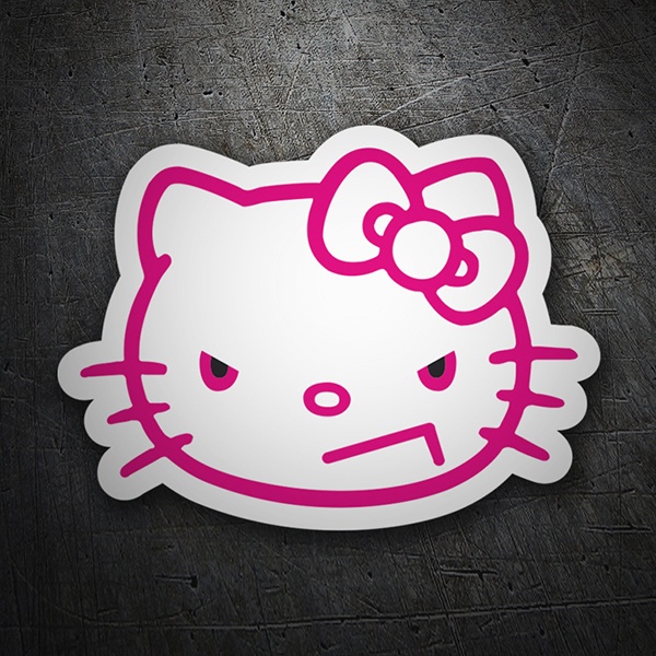 Aufkleber: Hello Kitty Dark
