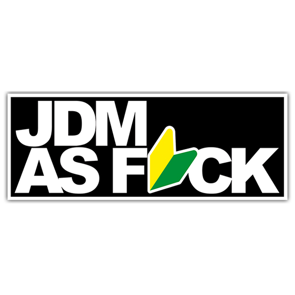 Aufkleber: Real JDM as Fuck