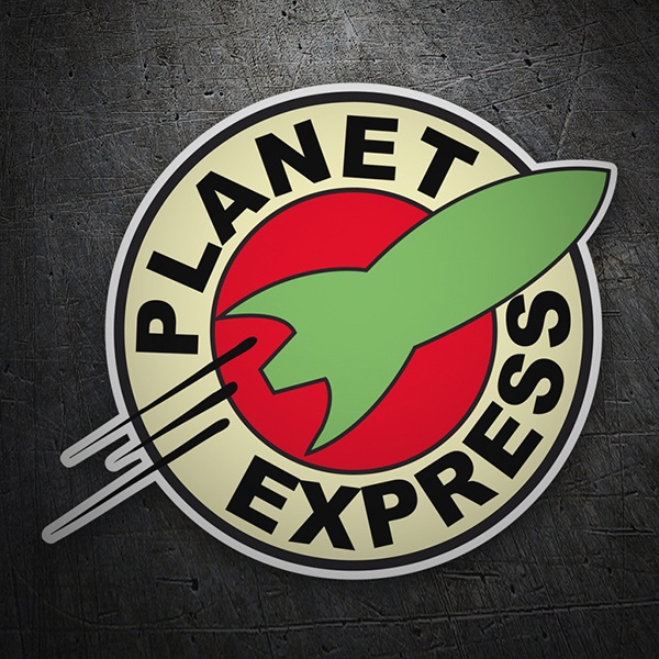 Aufkleber: Futurama Planet express