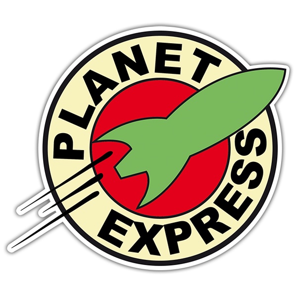 Aufkleber: Futurama Planet express
