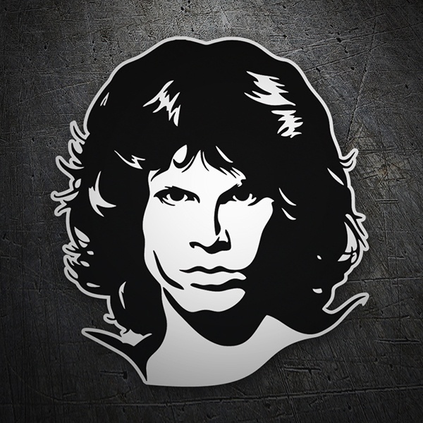 Aufkleber: Jim Morrison The Doors