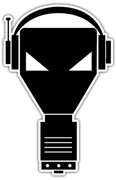 Aufkleber: Enzyme X, hardcore techno