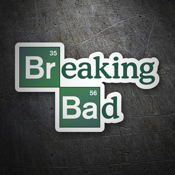 Aufkleber: Breaking bad-logo