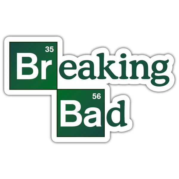 Aufkleber: Breaking bad-logo