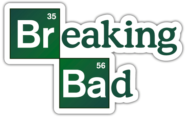 Aufkleber: Breaking bad-logo