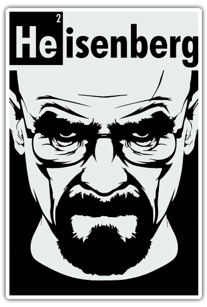 Aufkleber: Breaking Bad Walter White