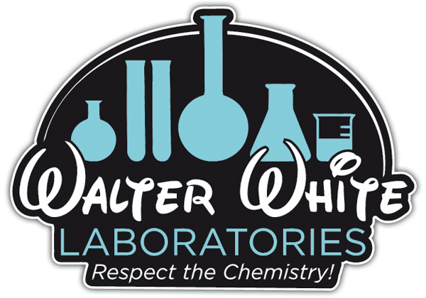 Aufkleber: Breaking Bad Walter Disney Laboratories
