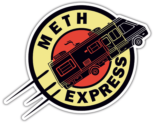 Aufkleber: Breaking Bad Express