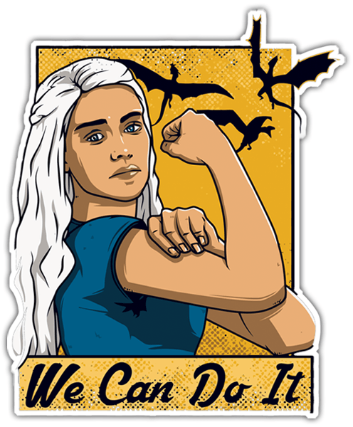 Aufkleber: Game of Thrones We Can Do It