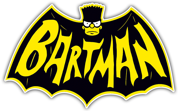 Aufkleber: Bartman