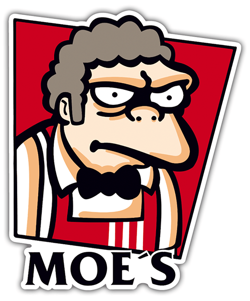 Aufkleber: Moe´s