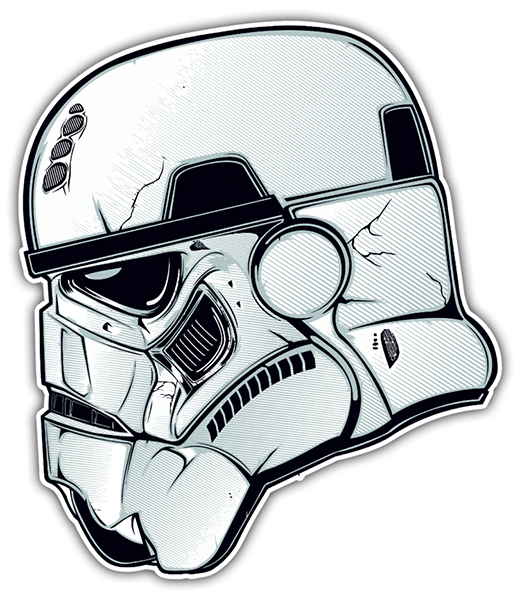 Aufkleber: Helm Aufkleber