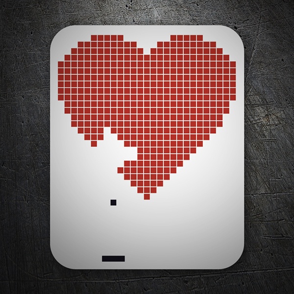 Aufkleber: Arkanoid Love