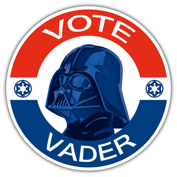 Aufkleber: Vote Vader