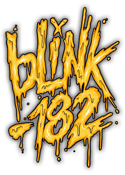 Aufkleber: Blink 182