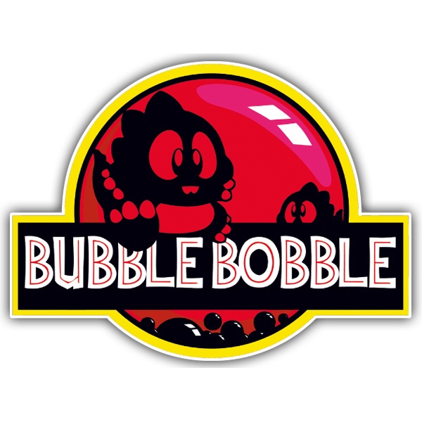 Aufkleber: Bubble bobble