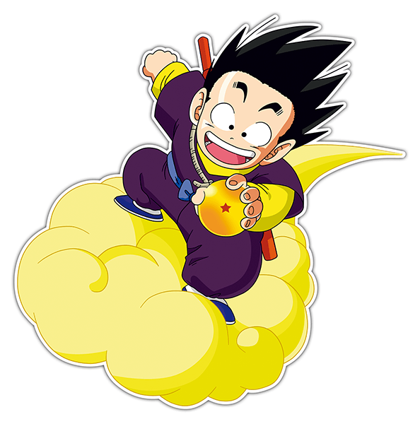 Aufkleber: Son-Goku Wolke