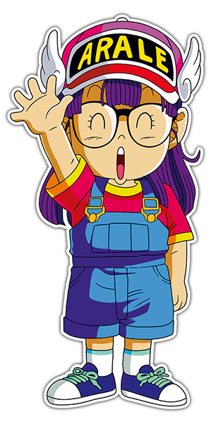 Aufkleber: Arale