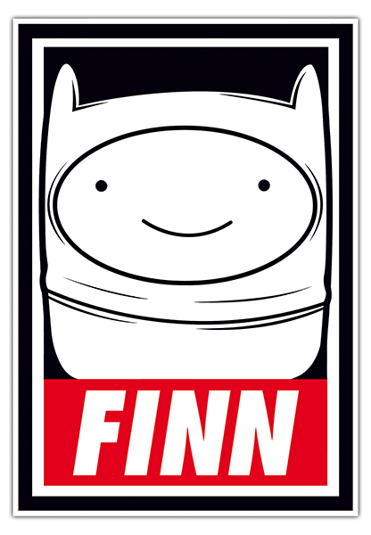 Aufkleber: Finn Obey