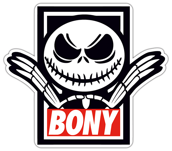 Aufkleber: Jack Bony (Obey)