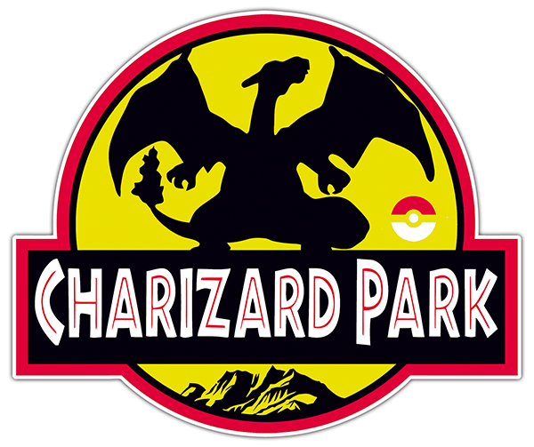 Aufkleber: Glurak Park