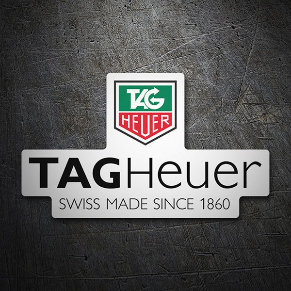 Aufkleber: Tag Heuer 1860