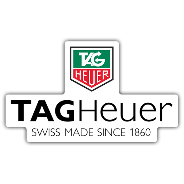 Aufkleber: Tag Heuer 1860