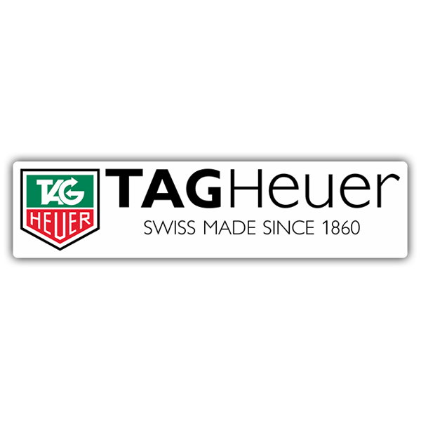 Aufkleber: Tag Heuer Horizontale