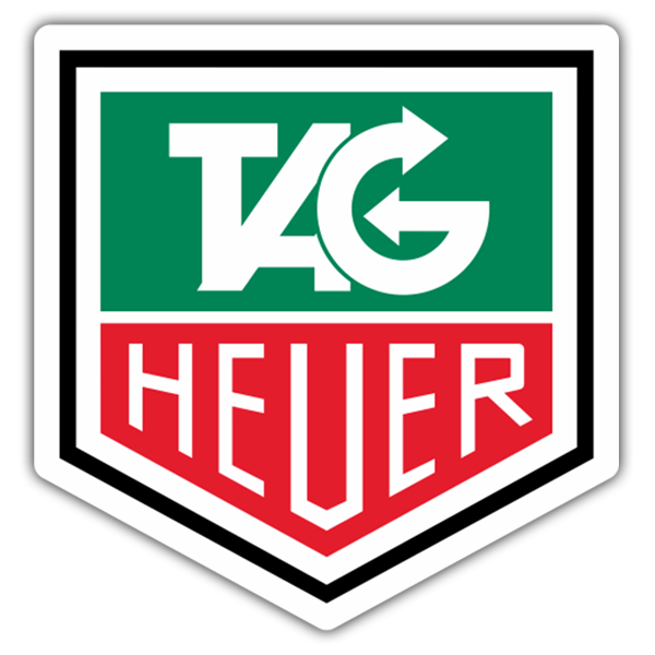 Aufkleber: Tag Heuer Logo