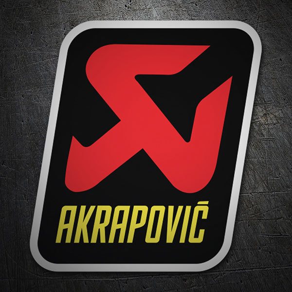Akrapovic Aufkleber Logo