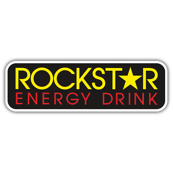 Aufkleber: Rockstar Energy Drink Logo