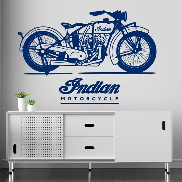 Wandtattoos: Indian Motorcycle Chief