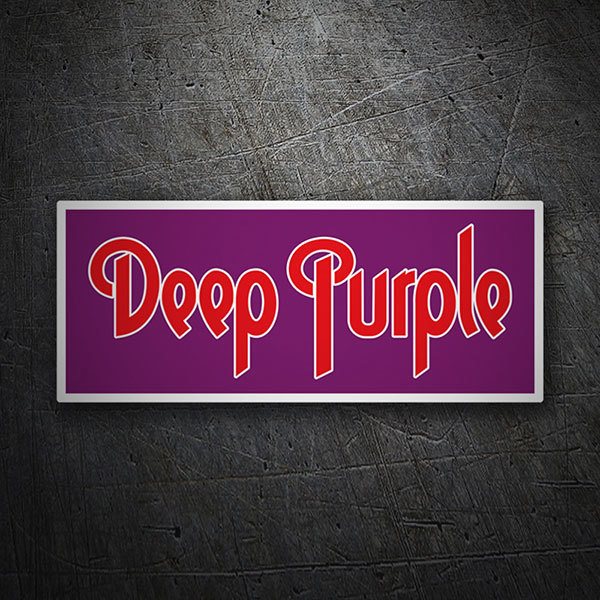 Aufkleber: Deep Purple Farbe