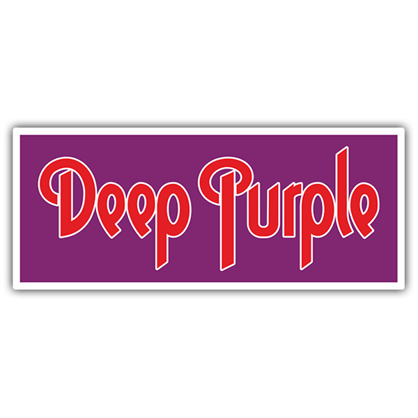 Aufkleber: Deep Purple Farbe