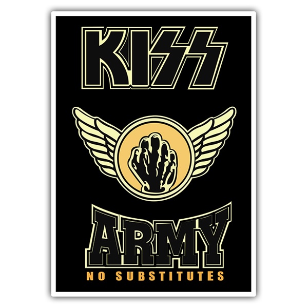 Aufkleber: Kiss Army